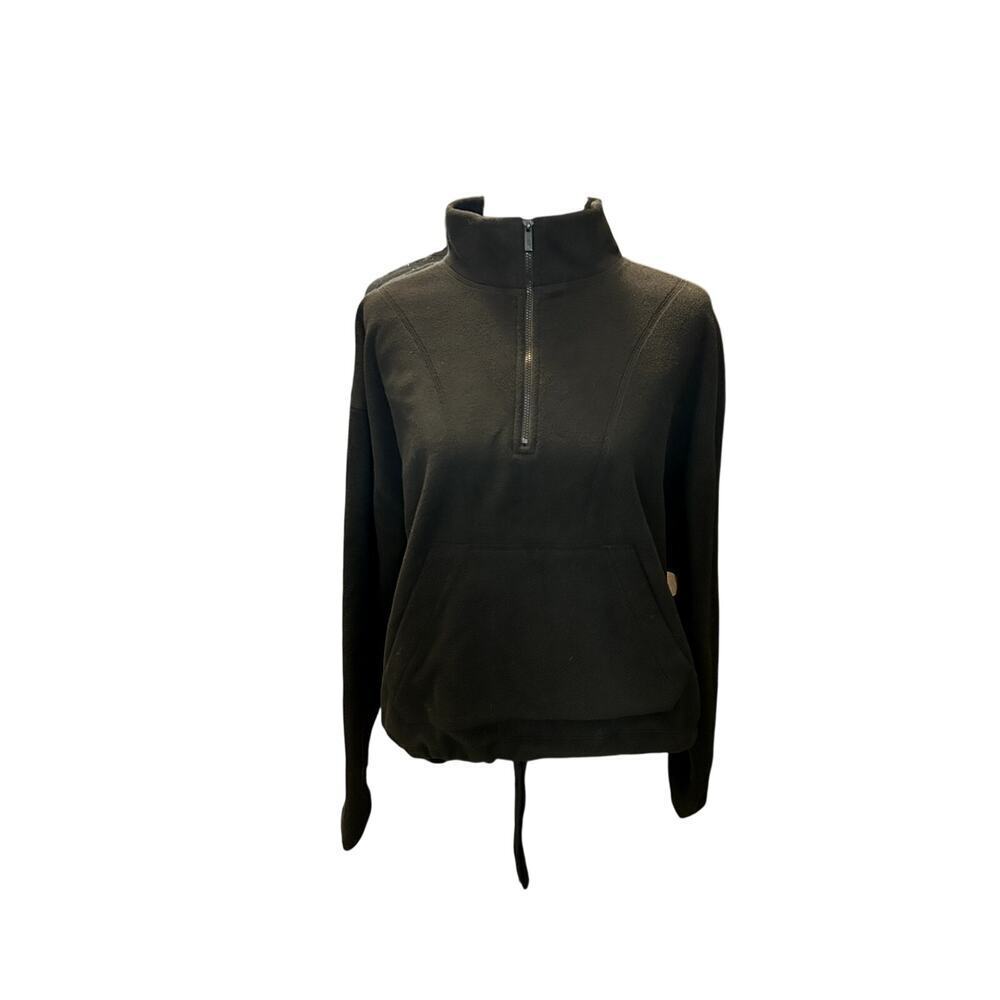 Victoria's Secret PINK Black Quarter Zip Pullover in Size M - Picture 6 of 11